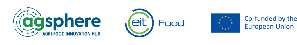 AgSphere and EIT Food logos